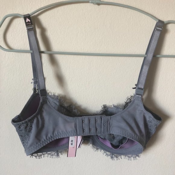 Victoria's Secret Sexy Heather Grey Lace Bra - Picture 2 of 3